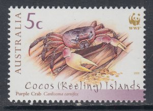 Cocos Keeling Islands 333a Crab MNH VF