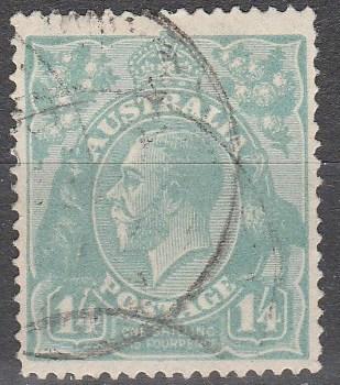 Australia #37 F-VF Used CV $35.00  (A9323)