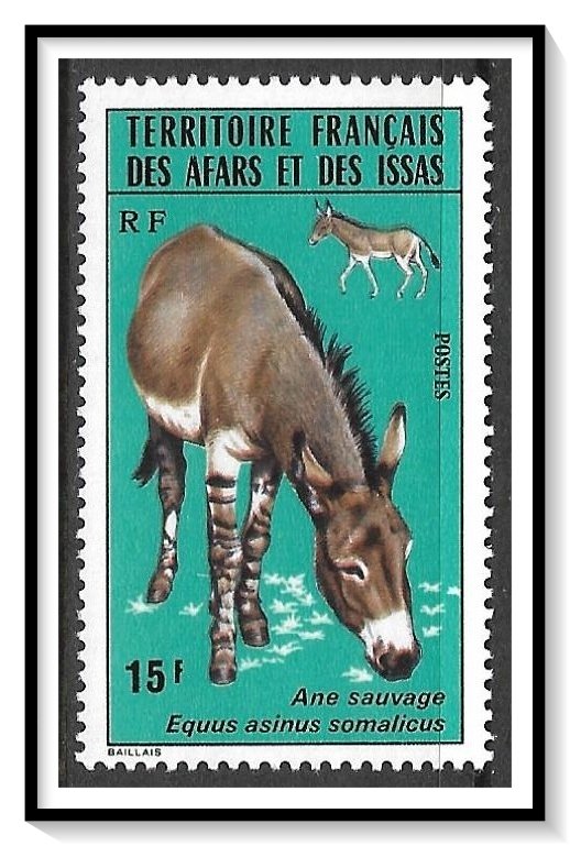 Afars & Issas #402 Animals MNH