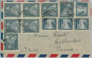81505 - CHILE - POSTAL HISTORY -   AIRMAIL  COVER to ITALY 