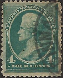 # 211 BLUE GREEN USED FAULT ANDREW JACKSON