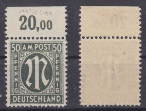 Germany 1945 Sc#3N17 Mi#32 aC mnh signed BPP (AB1234)