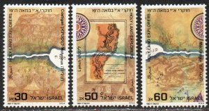 Israel Sc #975-977 MNH