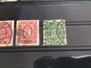 Denmark Government service used stamps A12031