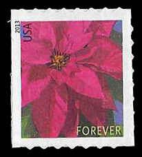 PCBstamps   US #4821 ATM Sgl 46c Poinsettia, MNH, (59)