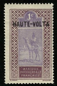 Afrique Francaise, 1 cent, Occidentale Haute-Volta (T-8834)