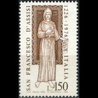 ITALY 1976 - Scott# 1234 St.Francis Set of 1 NH