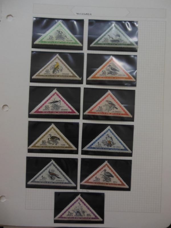 HUNGARY : Beautiful collection. All VF Mint NH. Topicals. Scott Catalog $100.00.