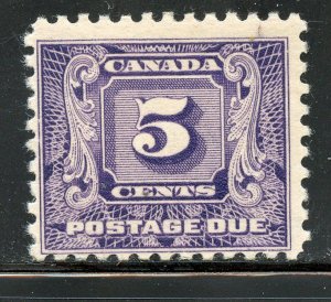 Canada # J9, Mint Hinge.