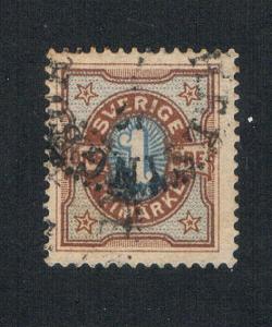 Sweden #52 Used  (S0426)