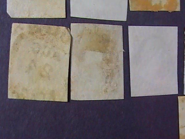 U.S.# 10-11 X 42 pieces-USED-MANY SHADES & CANCELS--WASHINGTON--1851-55