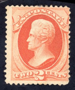 US Scott 178 Mint NG 2c vermilion Andrew Jackson Lot F049 bhmstamps