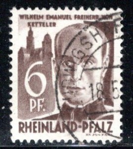 Germany - under French occupation Scott # 6N17, used