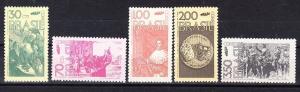 Brazil Scott 1242-1246 Mint (issued no gum) Catalog Value $29.10