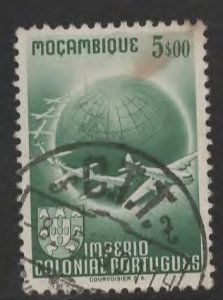 Mozambique Scott C27 Used stamp light stain upper right