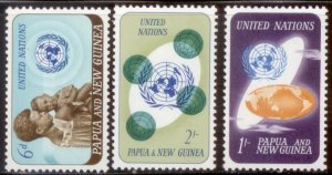 Papau New Guinea 1965 SC# 206-8 MNH-OG E170