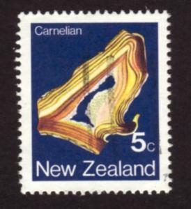 New Zealand 1982 Sc#759, SG#1281 Carnelian, Minerals, Gems USED.