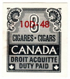 (I.B) Canada Revenue : Cigar Duty Seal (8)