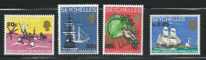 Seychelles 248-51 1968 Dufresne Expedition set NH