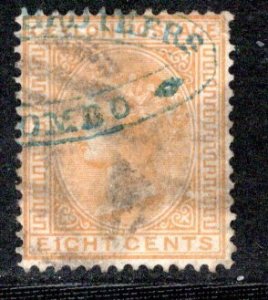 Ceylon Scott # 66a, used