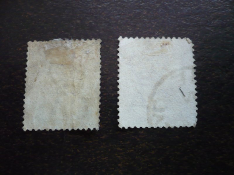 Stamps - Natal - Scott# 66-67 - Used Partial Set of 2 Stamps