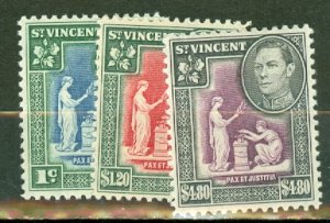 JI: St Vincent 156-169 mint CV $39.75; scan shows only a few