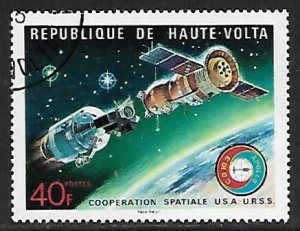 Upper Volta # 370 - Apollo & Soyuz - unused CTO....{KlZw14}