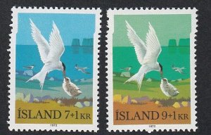 Iceland # B23-24, Birds - Arctic Terns, Mint NH, 1/2 Cat.