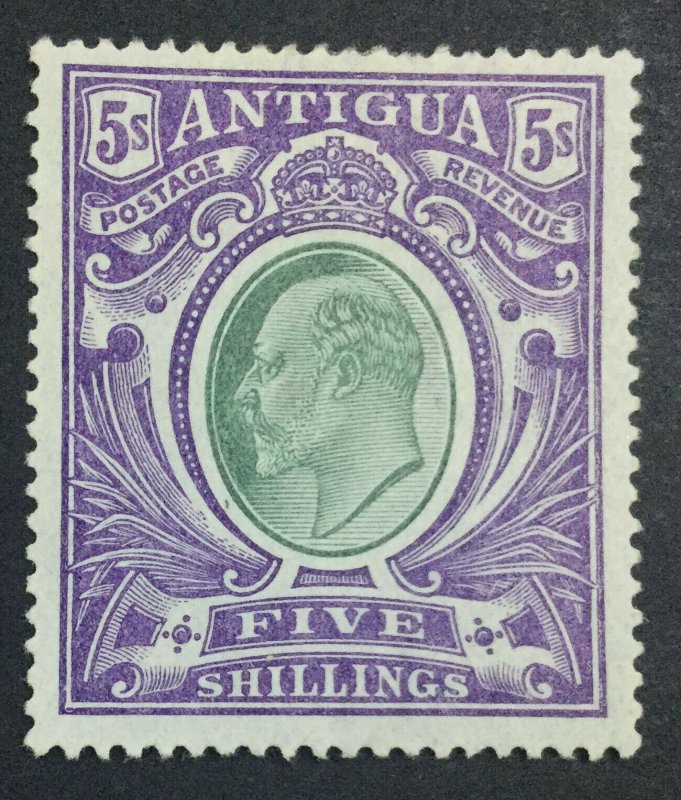 MOMEN: ANTIGUA #40 CROWN CC MINT OG H £110 LOT #6887