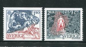 Sweden #1352-3 MNH - Make Me An Offer