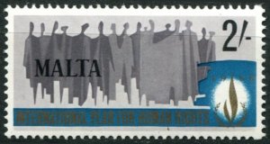 Malta Sc#383 MNH, 2s multi, International Human Rights Year (1968) (1968)