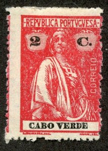 Cape Verde, Scott #148, Unused, Hinged (see pp bottom)