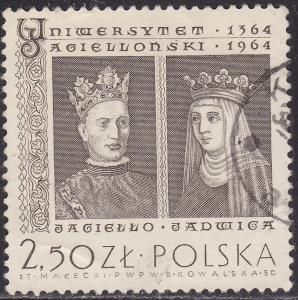 Poland 1230 King Wladyslaw II Jagiello and Queen Jadwiga 1964