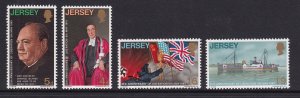 Jersey   #26-29  MNH  1970  liberation