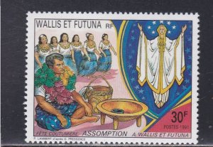 Wallis & Futuna # 413, Feast of the Assumption, Mint NH, 1/2 Cat.