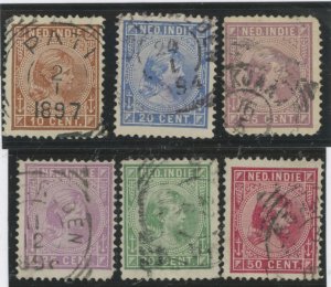 Netherlands Indies #23/26-29 Used Single