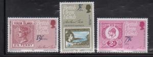 British Virgin Islands 360-2 Stamp on Stamp Mint NH