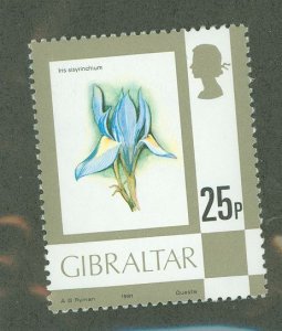 Gibraltar #352a Mint (NH)