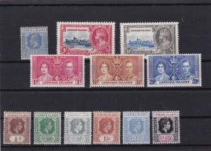 leeward islands  mounted mint stamps ref r10248