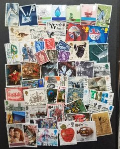 GB GREAT BRITAIN UK England  Used Stamp Lot Collection T5308