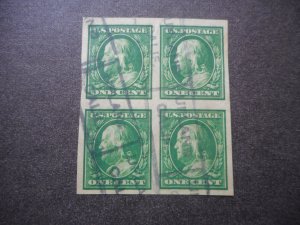 # 383 VF Used Block of 4