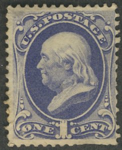 USA #145 Fine+ mint, no gum, faint crease, nice  Retail $240