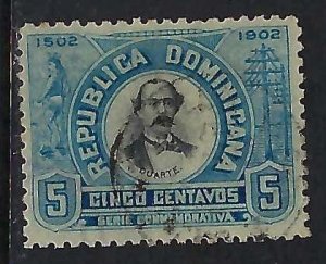 Dominican Republic 146 VFU ORIGINAL CANCEL K1013-2