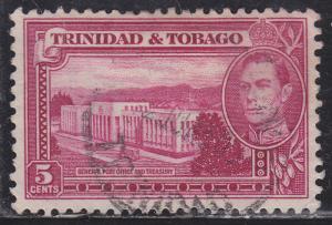 Trinidad & Tobago 54 General Post Office & Treasury 1941