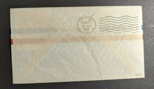 1939 USS Charleston Canal Zone FDC Airmail Cover Scott 858