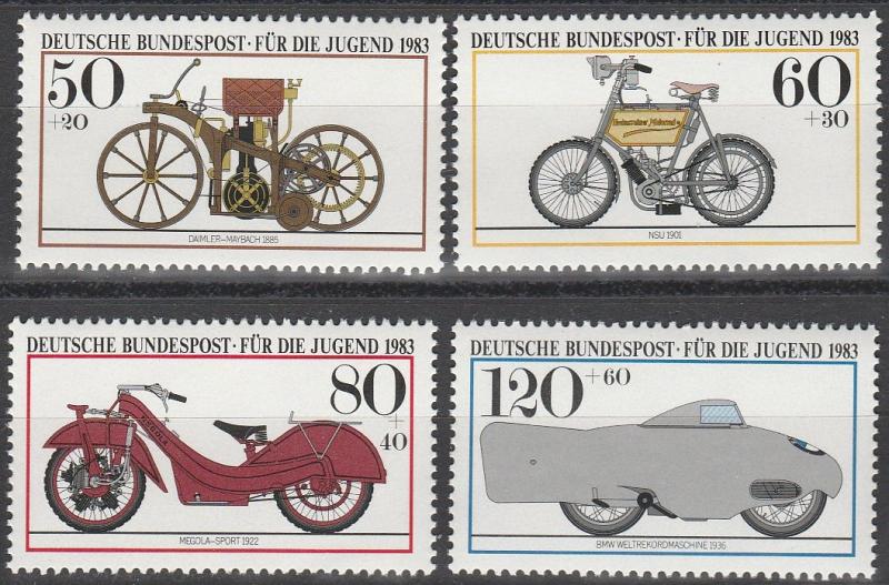 Germany #B605-8  MNH  CV $4.15 (S2365)