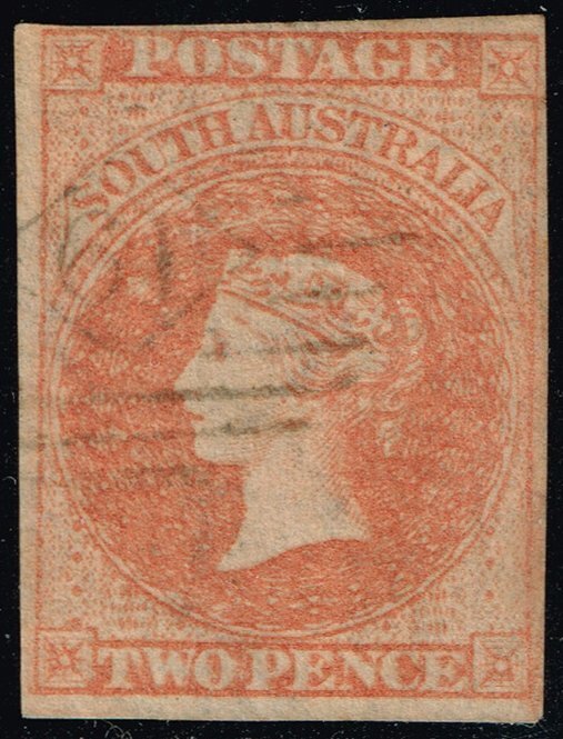 Australia-South Aust. #7 Queen Victoria; Used (2Stars)