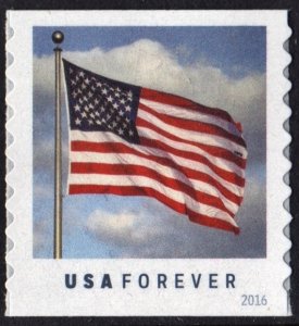 SC#5053 (49¢) U.S. Flag Single (2016) SA