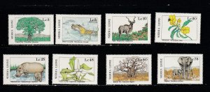 Sierra Leone, 914-921, Flora & Fauna, Mint Hinged. 1/3 Cat.