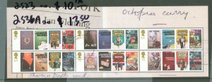 Great Britain #2536A Used Souvenir Sheet